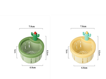 Two-piece sink strainer set